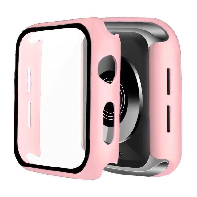 Glass + Cover For Apple Watch case 6/SE/5/4/3/2/1 iWatch 42mm 38mm bumper Tempered Glass for apple watch 44mm 40mm 42mm 38mm