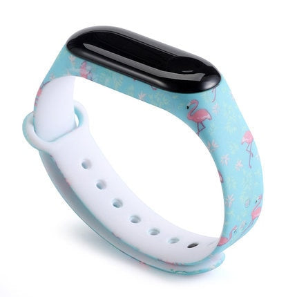 Strap for Xiaomi Mi Band 6 5 4 3 Sport Wristband Silicone Bracelet Mi Band 3 4 Band5 replacement straps For mi band 6 watch band