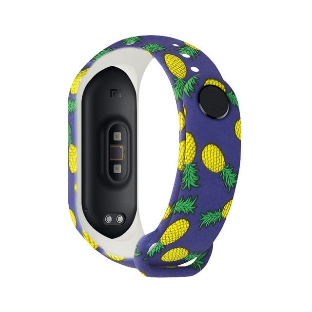 Strap for Xiaomi Mi Band 6 5 4 3 Sport Wristband Silicone Bracelet Mi Band 3 4 Band5 replacement straps For mi band 6 watch band